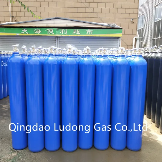 Sale Price 40L Steel Oxygen Cylinder Filling Price of Medical Oxygen Gas