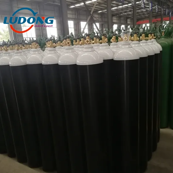 50L TPED Oxygen Gas Cylinder with BS 341.3 Valve - Image 5