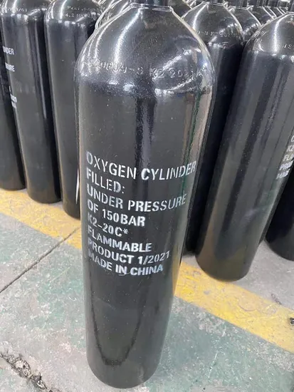 40L Oxygen Cylinder/Medical Oxygen Cylinder with Qf-6A Valve for Egypt Market - Image 2