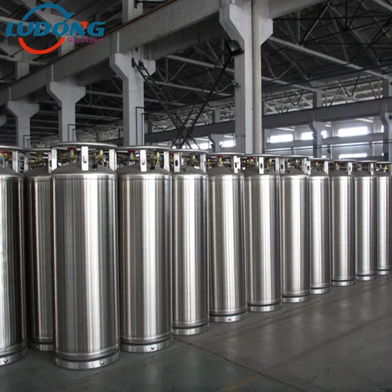 Cryogenic Welded Insulated Dewar Cylinder for Liquid Oxygen/Nitrogen/Argon/CO2 Gas - Image 2