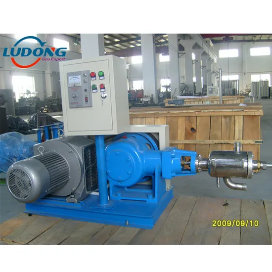250bar Pressure Cryogenic Cylinder Filling Pump for Oxygen/Argon/Nitrogen Cylinder