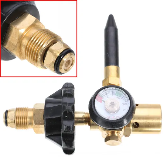 Helium Gas Regulator /Balloon Helium Regulator with Handwheel - Image 3