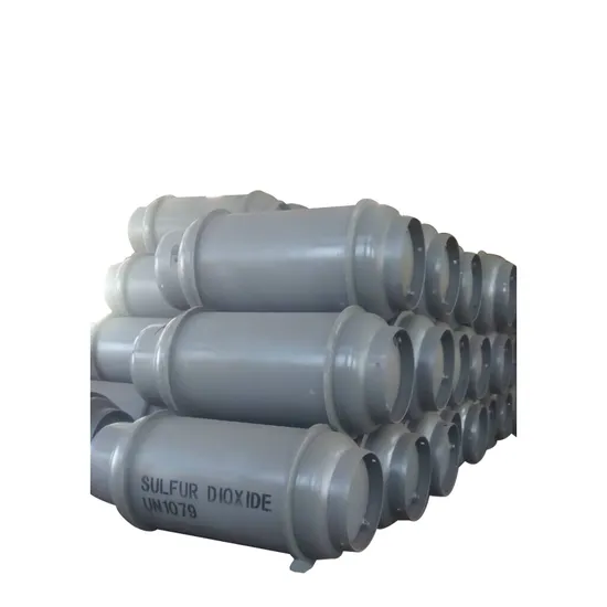 Ton Cylinder with 99.9% Purity Liquid Sulfur Dioxide/ Sulphur Dioxide/ So2 Gas - Image 4
