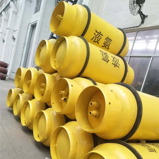 99.9% 100L 400L 800L Cylinder Liquid Ammonia Nh3 Gas