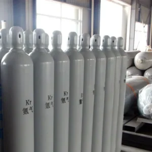 High Purity Krypton Kr Gas 99.999% Krypton Gas Price in Tped Gas Cylinders