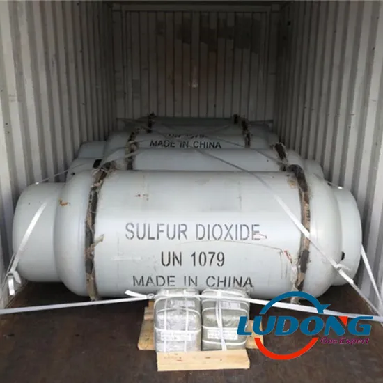 Factory Supply 99.9% Sulfur Dioxide/ So2gas/Liquid Sulfur Dioxide with Competitive Price - Image 6