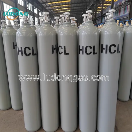 99.9% 47L Cylinder 25kg Anhydrous Hydrogen Chloride Gas HCl Gas with Good Price - Image 2