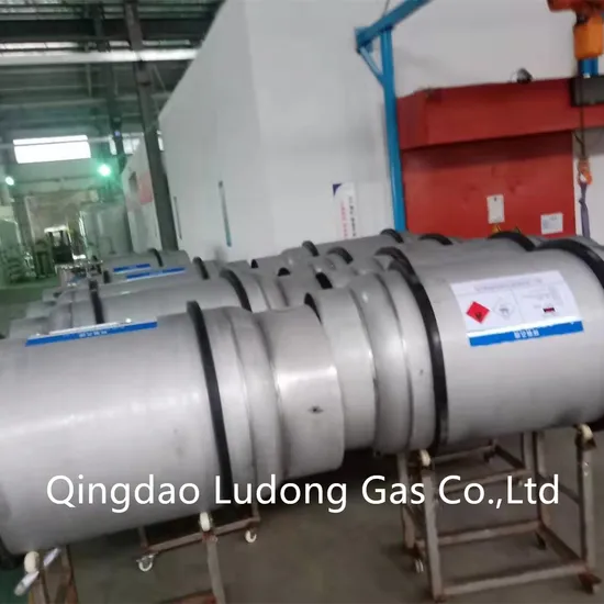 Ethylene Gas with Carbon Oxide Gas Refilling in 800L/100L Stainless Steel Cylinder - Image 7