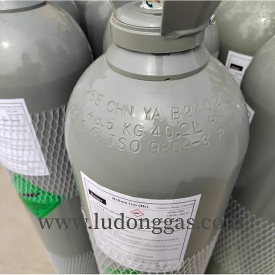 Ultra High Purity Grade Helium 99.9999% in 40L 50L Cylinder - Image 3