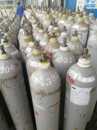 Second Hand Cylinder with Helium Gas