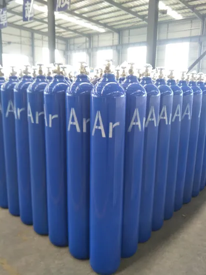 40L Argon Gas Cylinder / 6m3 Argon Cylinder with BS341.3 Valve and Cap - Image 5
