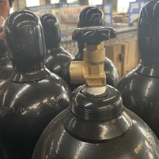 47L 150bar Oxygen Gas Cylinder with Qf-7b Valve ISO9809-1// Tped Standard - Image 4