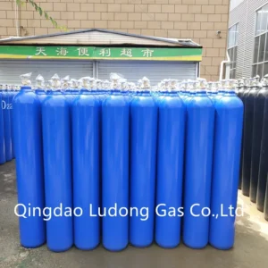 Hot Sale 40L ISO9809 Medical Oxygen Gas Cylinder with Qf-2g1 Valve