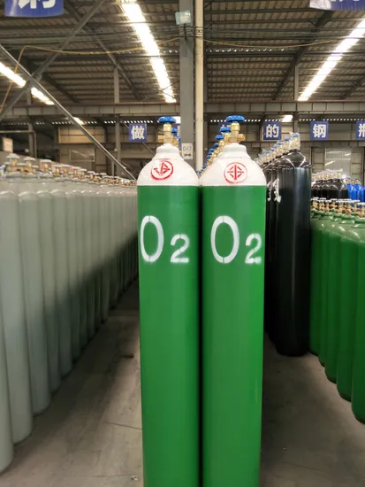 Sale Price 40L Steel Oxygen Cylinder Filling Price of Medical Oxygen Gas - Image 6