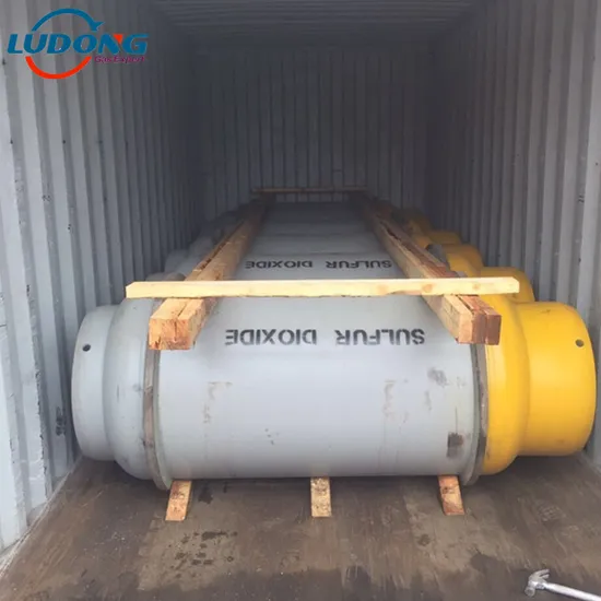 800L Sulfur Dioxide Gas Cylinder - Image 3