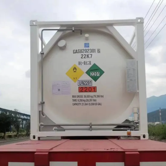 Liquid Nitrous Oxide Tank Container/ Liquid N2o Tank 20FT - Image 6