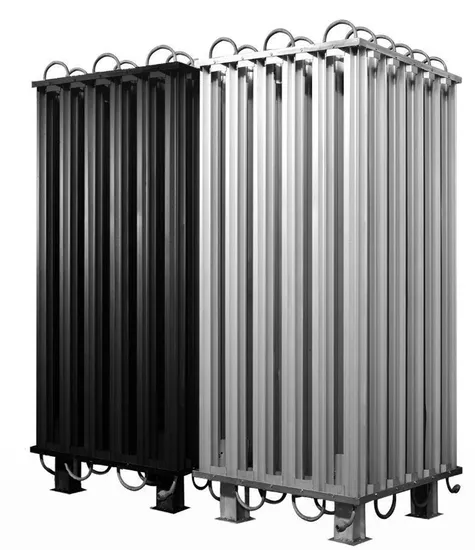 100nm3/H Cryogenic Liquid Oxygen Ambient Gas Vaporizer for Filling Station - Image 2