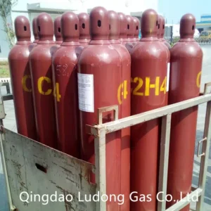 Industry High Quality 99.95% Liquid C2h4 Fruit Ripening Banana Ethylene Gas