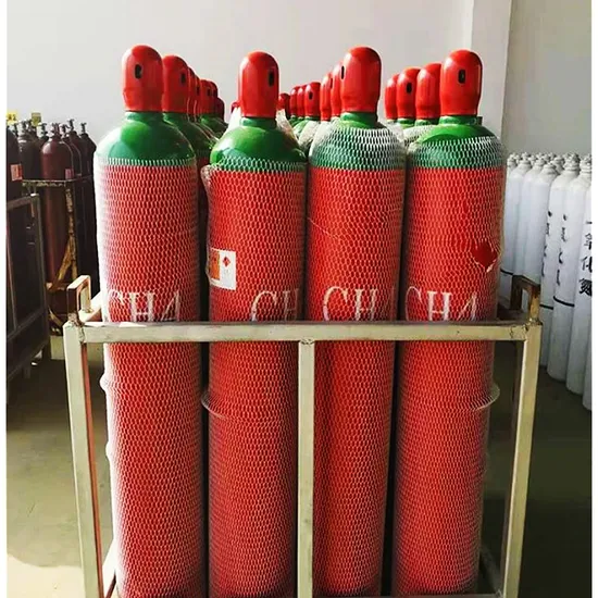44L/47L DOT Cylinder Filling with 99.999% Purity Methane Gas / CH4 Gas - Image 3