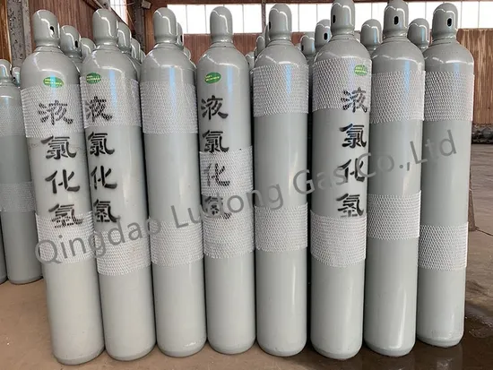 Competitive Price HCl Gas Supplier Anhydrous Hydrogen Chloride in 40L Cylinder