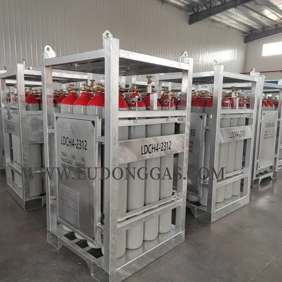 5n High Purity CH4 Gas, Methane Gas in 200bar Cylinder Bundle - Image 4