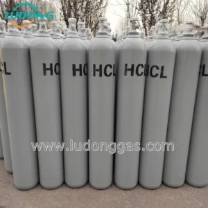 99.9% 47L Cylinder 25kg Anhydrous Hydrogen Chloride Gas HCl Gas with Good Price