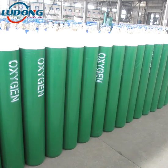 40L Green Color Oxygen Cylinder - Image 4