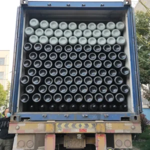 40L Seamless Steel Gas Cylinders for Oxygen/Nitrogen/Argon/CO2 Gas
