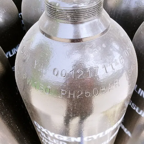 40L 150bar Pressure ISO9809 Medical Oxygen Cylinders with Qf-6A Valve