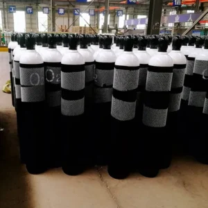 40L /6m3 Oxygen Cylinder/ Medical Oxygen Cylinder with Valve and Cap