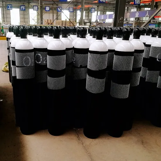 40L /6m3 Oxygen Cylinder/ Medical Oxygen Cylinder with Valve and Cap