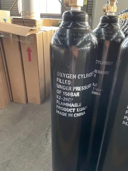 40L Oxygen Cylinder/Medical Oxygen Cylinder with Qf-6A Valve for Egypt Market - Image 3