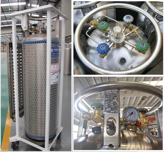 Cryogenic Welded Insulated Dewar Cylinder for Liquid Oxygen/Nitrogen/Argon/CO2 Gas - Image 7
