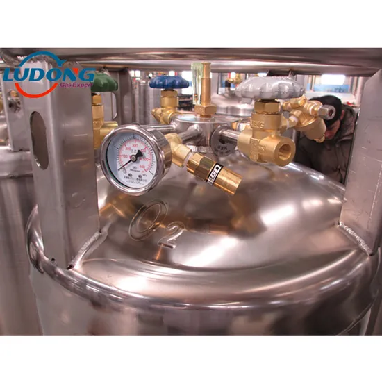 210L Tped Cryogenic Liquid Oxygen Cylinder/ Dewar Cylinder - Image 5