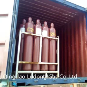 Ethylene Gas 99.95%/ High Purity Ethylene C2h4 Gas for Fruit Ripening