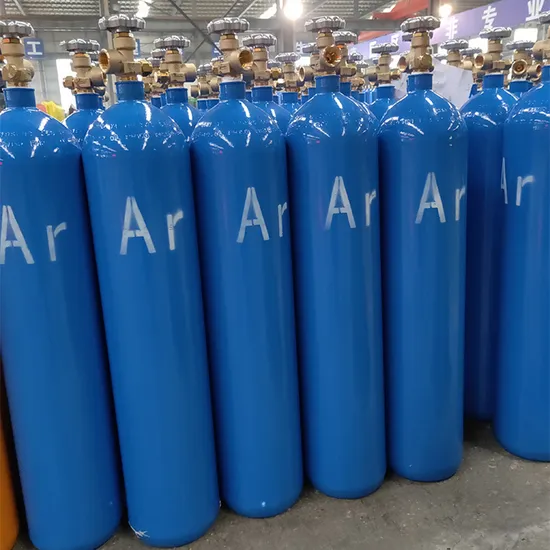99.999% Argon Gas Filling in 47L High Pressure Seamless Steel Argon Gas Cylinder - Image 2