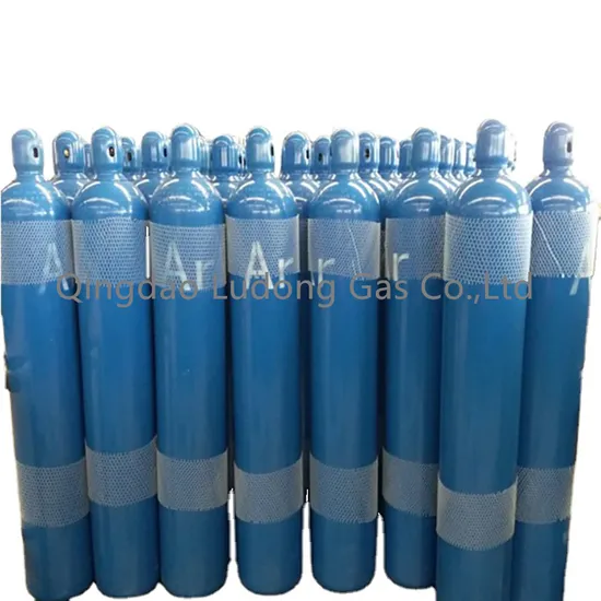 40L Argon Gas Cylinder / 6m3 Argon Cylinder with BS341.3 Valve and Cap
