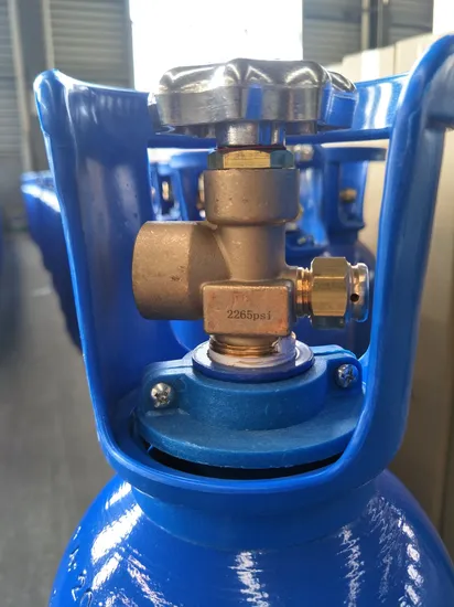 10L Steel Oxygen Cylinders with Qf-7D2 Valve - Image 5