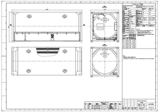 Cryogenic 20FT T75 Liquid N2o /Oxygen /Argon/ CO2 ISO Tank Container - Image 3