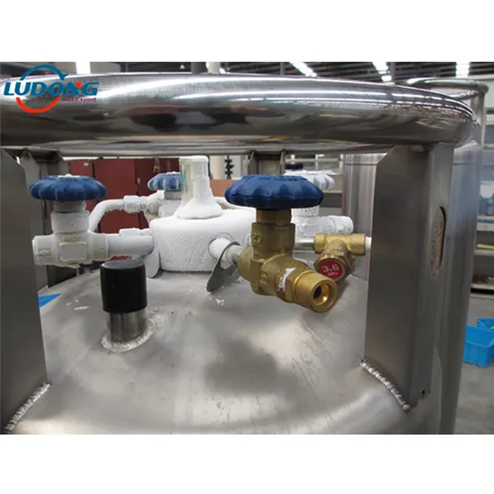 210L Tped Cryogenic Liquid Oxygen Cylinder/ Dewar Cylinder - Image 3