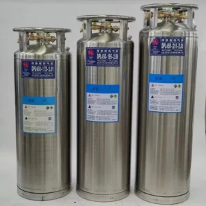 195L Cryogenic Liquid Oxygen Nitrogen Dewar Cylinder